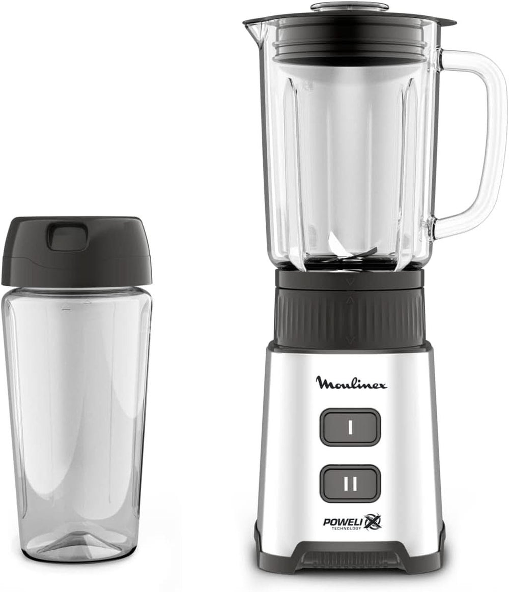 Blender Pulseo LM17GD, 400 W, 4 ostrza, 700 ml, pojemnik przenośny 600 ml Kuchnia Naty Shop