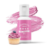 Amestec de uleiuri, colorant alimentar roz pe bază de ulei, foarte concentrat, pentru ciocolată, fondant, fursecuri, copt tort, macaroane, decorare tort DIY, toppinguri pentru aluat - 20ml