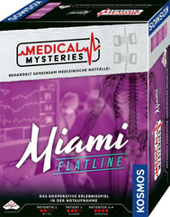 KOSMOS 684426 Medical Mysteries - Miami Medical Co-op RPG Gra planszowa Medical Crime Files dla osób w wieku 16 lat i starszych