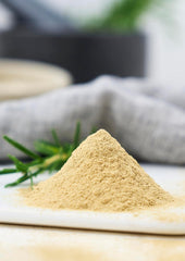 Fuchs Gewürze - Rosmarin gemahlen - zum Würzen von Fisch, Fleisch und Gemüse - naturalne składniki - 30 g w wiederverwendbarer, recyclebarer Dawka