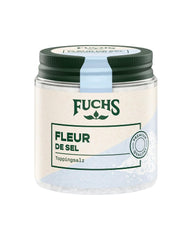 Fuchs Gewürze - Fleur de Sel | Szlachetna sól posypkowa do szparagów, owoców morza i ryb | Meersalz w jakości Premium 100 g im wiederverschließbaren Gewürzglas