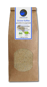 Grüner Kaffee bio gemahlen - Honduras (Rohkaffee gemahlen 500g)