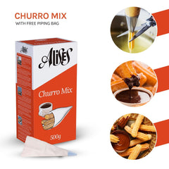 Mieszanka hiszpańska do churros, 500 gramów Naty Shop Kitchen