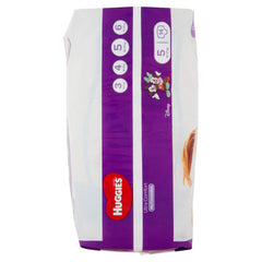 Huggies PANNOLINI Mutandina pieluszka jednorazowa, chłopcy/dziewczęta, 12kg, 17kg, wielokolorowy, 14 sztuk (S)