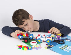 Plus-Plus 9603903, Geniales Konstruktionsspielzeug, Kreativ-Bausteine Box, großer Mix, 4000 Teile