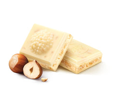 Ferrero Rocher Bar - Biała Czekolada z Orzechem Laskowym - Prezent na Walentynki dla Niego i dla Niej - 1 Tabliczka Czekolady x 90g