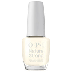OPI Nature Strong Calafior Power - Biały lakier do paznokci - Intensywny połysk i trwałość 7 dni | Długotrwały kolor na paznokciach | 15 ml