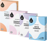 Bio Joghurtfermente, 4 Sorten à 3 Betel, Kulturen für selbst gemachten Joghurt