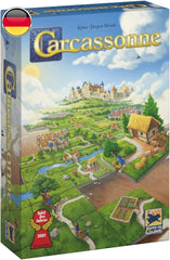 Hans im Glück, UNbox Now, Carcassonne V3.0, gra podstawowa, gra rodzinna, gra roku 2001, 2-5 graczy, wiek 7+, 35 minut gry, niemiecki