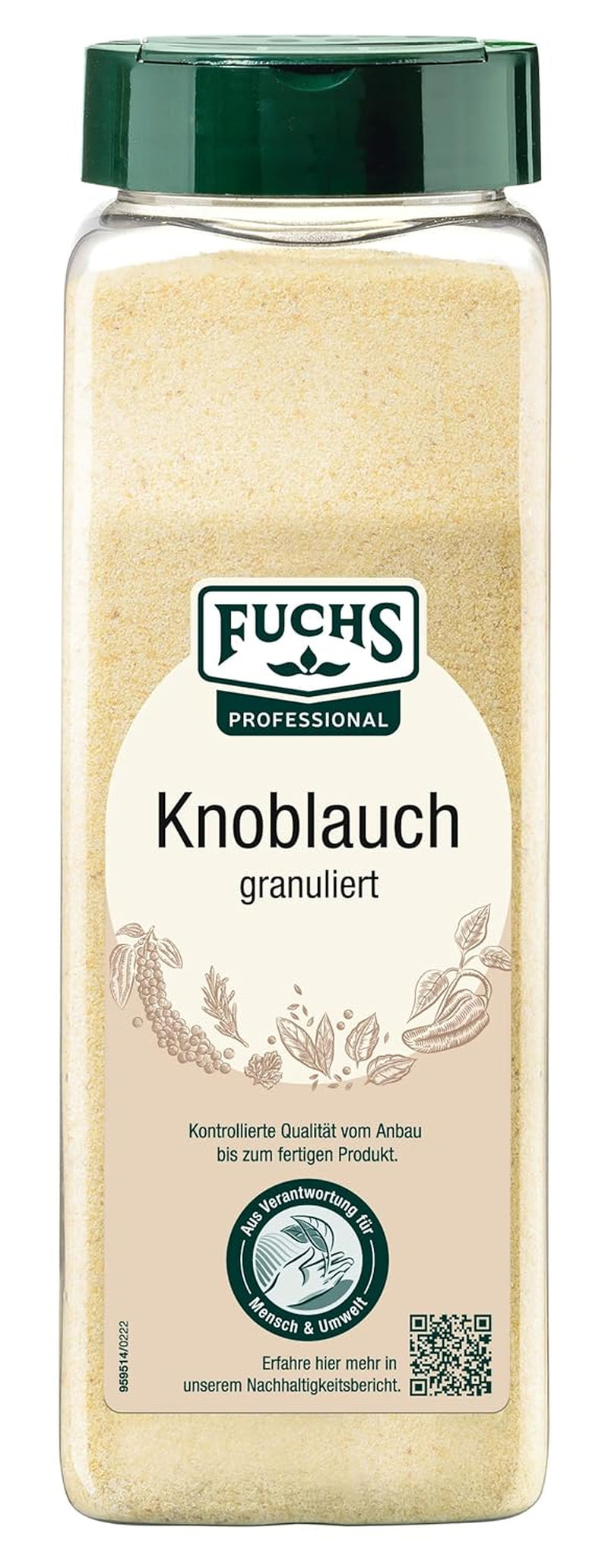 Fuchs Gewürze Knoblauch granulat, 600 g
