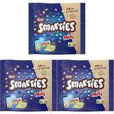 Nestlé SMARTIES Mini Mała soczewica pakowana pojedynczo w mlecznej czekoladzie, 3 opakowania (1 x 187 g)