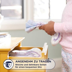 Huggies DryNites Super chłonne pieluchy na noc dla dziewczynek 4-7 lat, 4 x 16 pieluch majtkowych (64 sztuki), opakowanie miesięczne