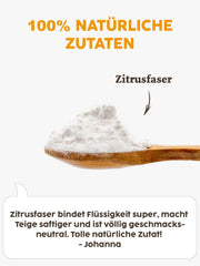 Kotanyi Gourmet Zitrusfaser | pflanzlicher Texturgeber, Alternative zu Mehl und Stärke, ca. 120g, 400 ml