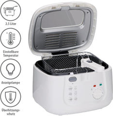 Alpina Frytownica 2,5L DF-165, 1800W - Regulacja temperatury do 190°C Urządzenia Naty Shop