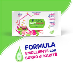 Baby Sensations z pokrywką, 72 chusteczki nawilżane, chusteczki do higieny osobistej, uniseks, dla dzieci