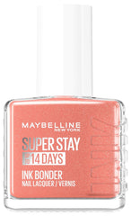 Maybelline New York Super Stay Ink Bonder 019 Golden Brown - długotrwały lakier do paznokci zapewniający mocne paznokcie i intensywny kolor, 12,3 ml