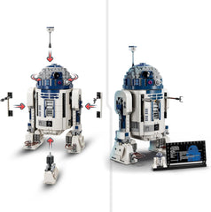 Zestaw LEGO Star Wars R2-D2 dla dzieci, chłopców i dziewcząt, figurka droida do zbudowania z minifigurką Dartha Malka z okazji 25. rocznicy i talerzem dekoracyjnym, pomysł na prezent kolekcjonerski 75379 Zestawy do budowania Kup w sklepie LEGO