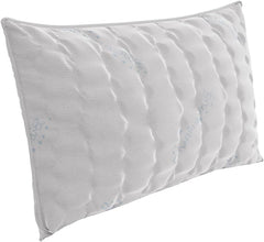 Lenjerie de pat italiană MB Home Italia, pernă, bioceramică, gri deschis, 45 x 75 cm Perne standard Naty Shop