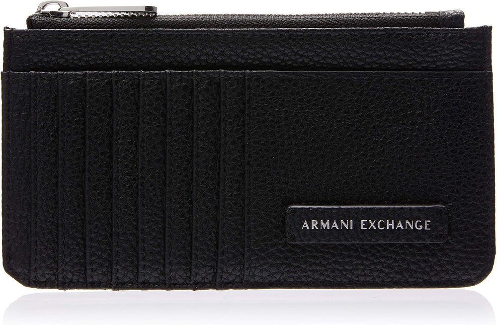 Armani Exchange Portofel pentru bărbați cu card Portofel Femei Naty Shop Nero O mărime se potrivește tuturor