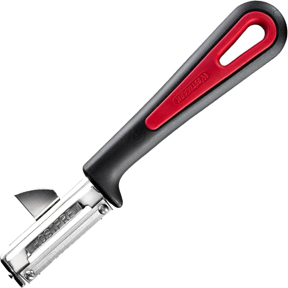Westmark 29092270 Sparschäler Gallant, Pp/Tpe/Edelstahl, Schwarz / Rot, 16,5 X 3,7 X 2 Cm Peeler Naty Shop Gallant