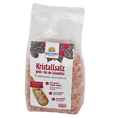 Govinda Kristallsalz - gruba (1kg) | 250 milionów dolarów alt | Region Salz aus der Pendżab | 100% naturalnego piękna i ohne Zusätze | Ajurweda | wegańskie | Idealny do młyna solnego