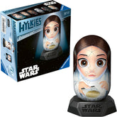 Ravensburger Hylkies: Figurine de colecție Star Wars de asamblat singur - Figura #03 - Prințesa Leia - Construiește, îndrăgostește-te, colecționează - Mini figurine pentru fanii Star Wars Action figures Naty Shop Prințesa Leia