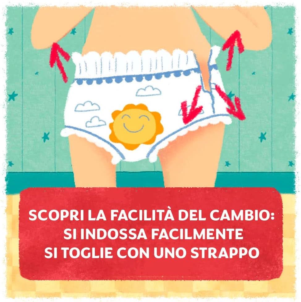 Pampers Sun And Moon Pampers Junior mărimea 5, 12-18 kg, 84 scutece Mama si Copilul Naty Shop