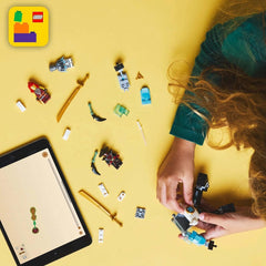 LEGO NINJAGO Mech akcji Zane’a — zabawka ninja z 3 minifigurkami do odgrywania ról — Mały zestaw do budowania i zabawy dla dzieci — Pomysł na prezent dla chłopców i dziewcząt od 6 lat 71827 Zestawy do budowania Besuche den LEGO-Store