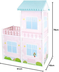 City Life - Villetta mit 3 Räumen und Zubehör Größe Playset montiert 61 x 40 x 78 cm