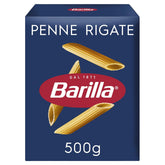 Makaron Barilla Klasyczny Penne Rigate Nr. 73 z wysokiej jakości pszenicy durum, zawsze al dente (1 x 500 g)