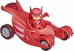 Jucărie preșcolară PJ Masks Owl Glider, vehiculul lui Eulette cu Eulette Action Figure Pentru copii cu vârsta peste 3 ani, ambalaj reciclabil, Action figures Naty Shop Planoare bufniță