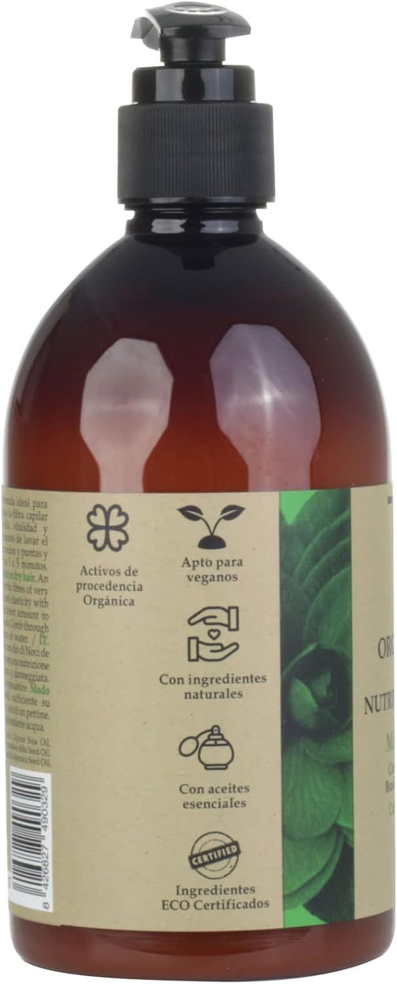 Mască de păr Organic Care Nutritium Oil, 500 ml Masca de par Naty Shop