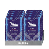 Tilda Pure Original Ryż Basmati, opakowanie 8 sztuk (8x500g)