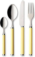 Zestaw sztućców Villeroy & Boch Play Green Garden, 24 sztuki, 6 osób Kitchen Naty Shop Żółty 24 sztuki