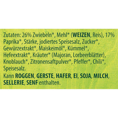 Knorr Fix Würzmischung Paprika-Gulasch für eine leckeres Fleischgericht mit natürliche Składnik 4 Porcje
