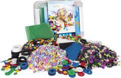 Plus-Plus 9603903, Geniales Konstruktionsspielzeug, Kreativ-Bausteine Box, großer Mix, 4000 Teile