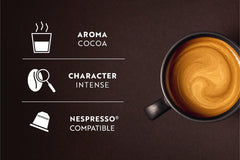 Café Royal Ristretto – Nespresso®-kompatible Kaffeekapseln, 100 % Arabica, intensiv, dunkle Röstung, Intensität 11/12, Rainforest Alliance, 36 Kapseln