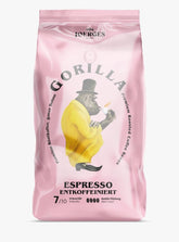 GORILLA Espresso 1 Kg, Bezkofeinowa, Całe ziarna Kawa Naty Shop 1 Kg Orzechy Czekolada Przyprawy