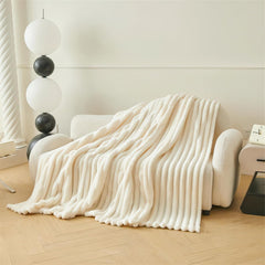 Wygodny Koc 200X230 Cm - Ciepły i puszysty koc na łóżko i narzutę na sofę Kocyk dla mamy, kobiety i dziewczyny (beżowy, 200X230Cm) Łóżka i koce KEAYOO