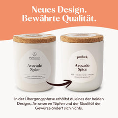 Potluck | Stullen Spice | Gewürzzubereitung im Keramiktopf | 60 g | Vegan, glutenfrei und mit natürlichen Inhaltsstoffen
