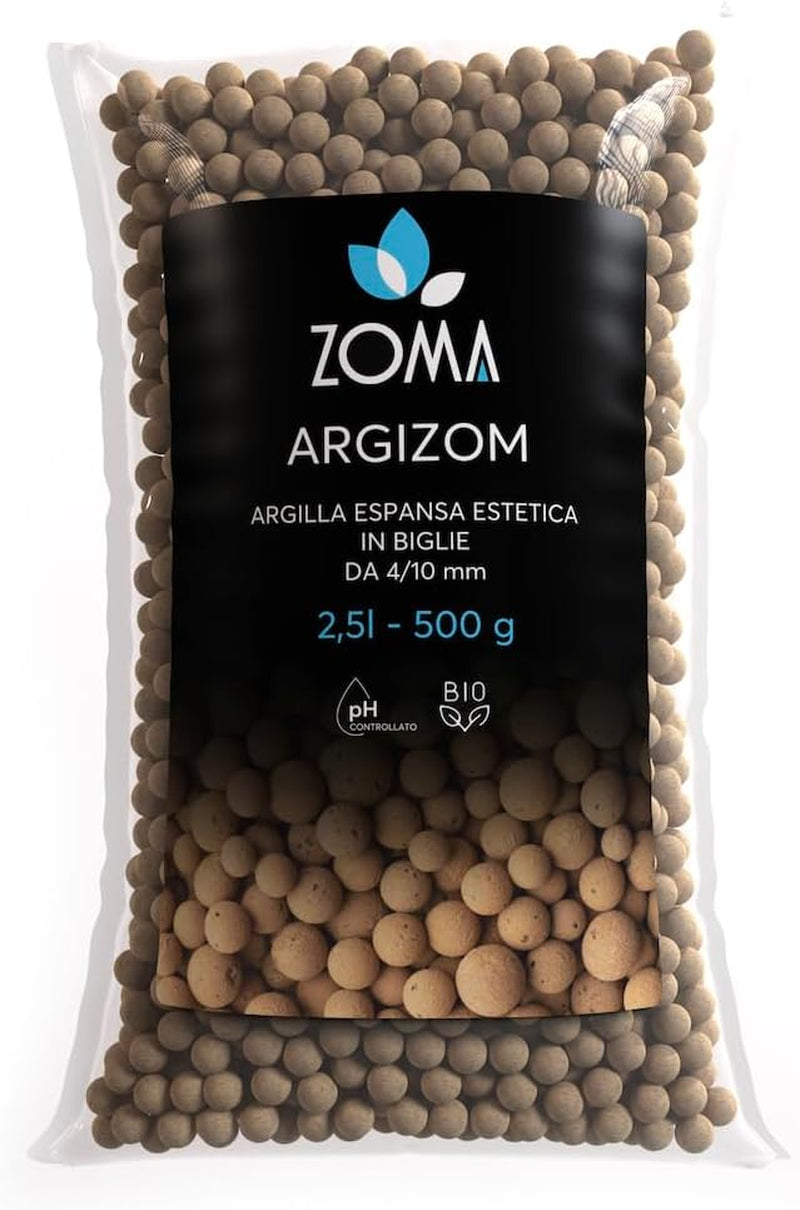 Glina ekspandowana do roślin doniczkowych, kuleczki gliniane do drenażu i napowietrzania, glinka ekspandowana do hydroponiki i estetycznych dekoracji bez barwników chemicznych - 650 g