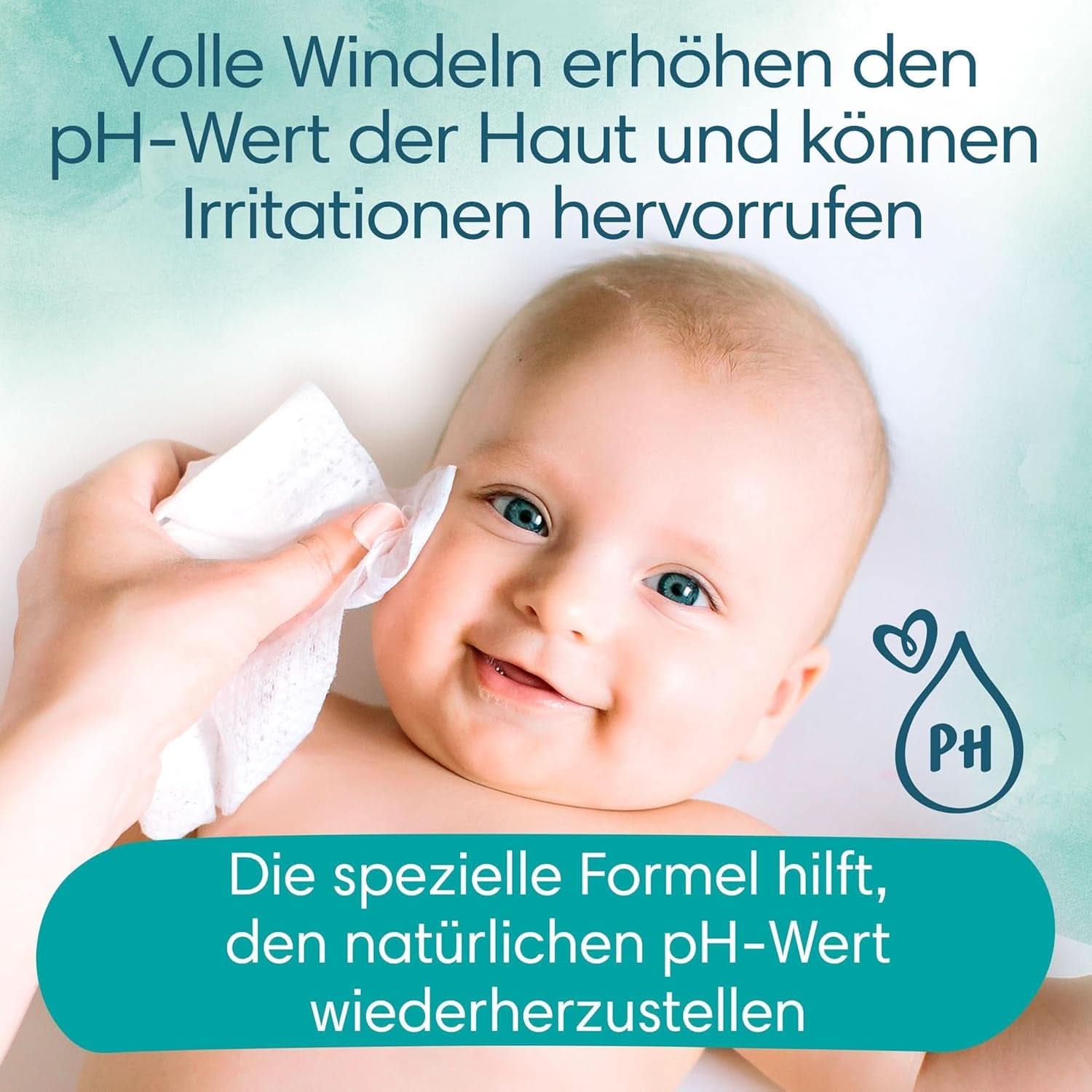Pampers Harmonie Protect & Care Feuchttücher 9 Packungen Mit Jeweils 44 Feuchttüchern = 396 Feuchttücher, Helfen, Den Natürlichen Ph-Wert Der Haut Wiederherzustellen, Mit Einem Tropfen Calendula Naty Shop