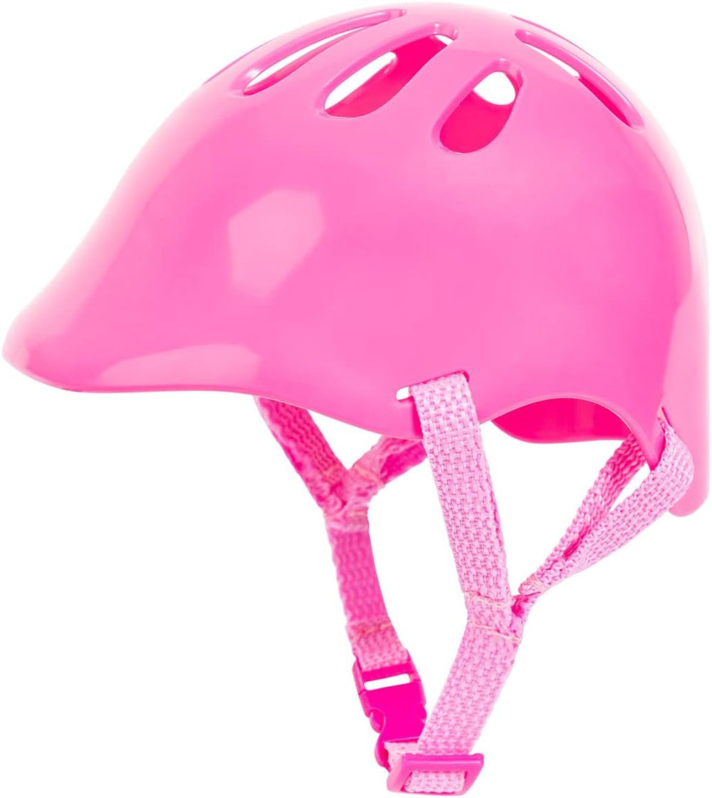 Bayer Design 79603AA Puppenfahrradhelm, Puppenhelm, Reithelm für Puppen, Puppenzubehör, Rosa