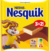 Nestlé Crunchy Waffle Pyszny batonik waflowy z mlecznej czekolady Opakowanie zbiorcze 1 opakowanie (3 x 26 g każde)