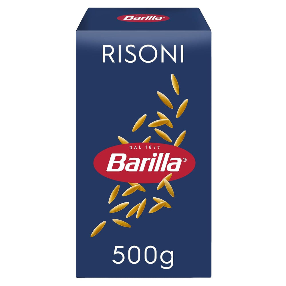 Makaron Barilla Risoni nr. 26 wysokiej jakości pszenicy durum, zawsze al dente (1 x 500 g)