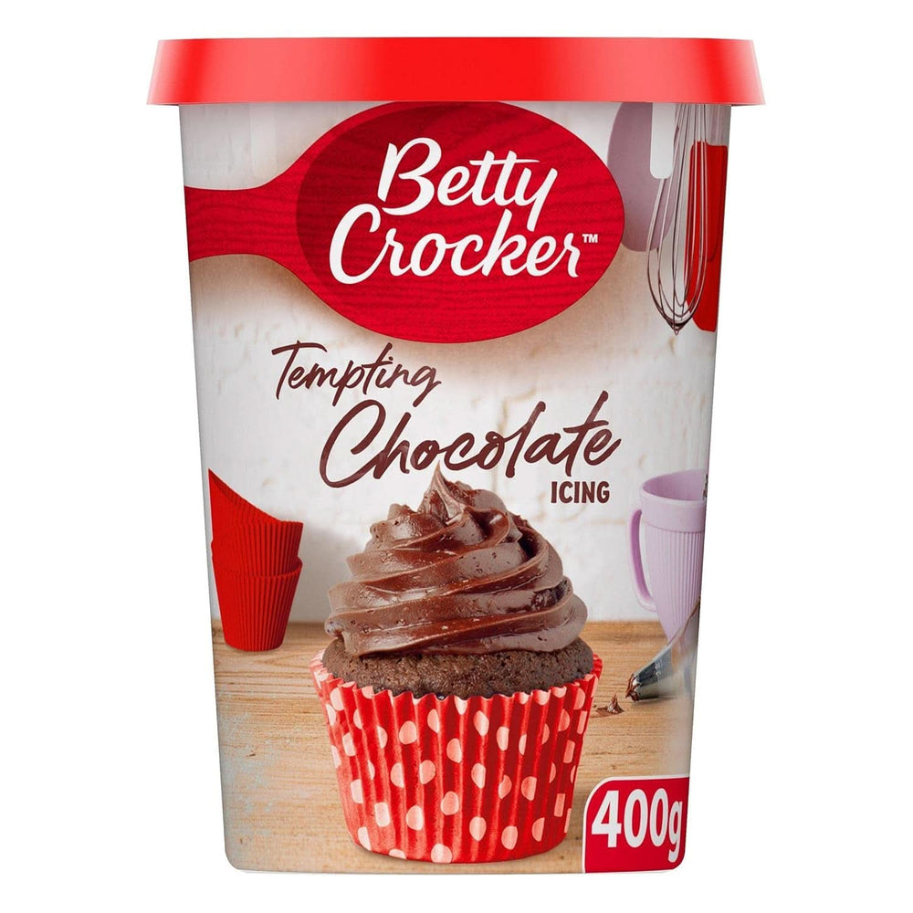 Betty Crocker, Kusząca Czekolada, Polewa czekoladowa do ciast, 400 gram Glazury i dekoracje Naty Shop