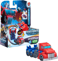 Transformers Earthspark 1-stopniowy zmieniacz klapek Optimus Prime Figurka (10 cm) Zabawkowy robot Wiek 6+ Figurki Naty Shop Domyślny tytuł