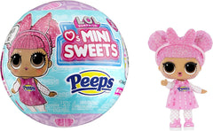L.O.L. Surprise! Loves Mini Sweets Peeps - Cute Bunny - Limitierte Auflage mit Frühlingsthema - Sammlerpuppe mit 7 Überraschungen - Für Mädchen, Jungen und Sammler ab 4 Jahren