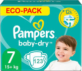 Pieluszki PAMPERS Baby-DRY rozm. 7 123