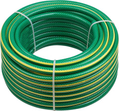 Furtun de grădină Meister țesut încrucișat, 19,05 mm (3/4 inch) - Lungime 20 m - Pentru udarea suprafețelor mici - Rezistent la strivire și abraziune - Rezistent la UV, Furtun de grădină din PVC virgin, Furtun de apă, 9920310